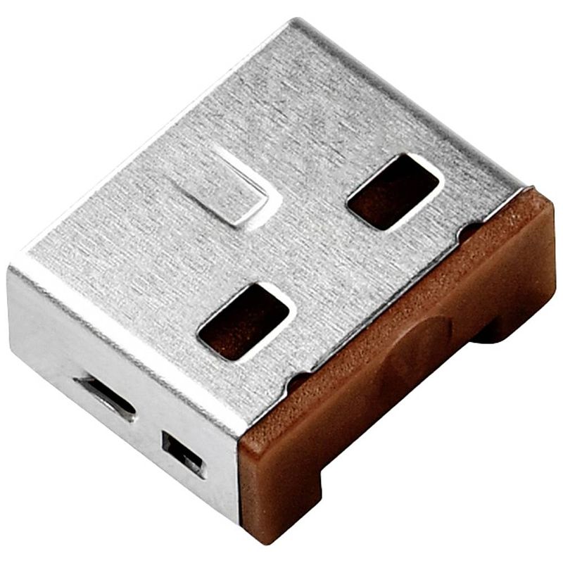 Foto van Smartkeeper ul03p2bn usb-poortslot bruin