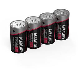 Foto van D batterij (mono) ansmann lr20 red-line alkaline 1.5 v 4 stuk(s)