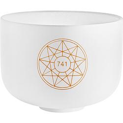 Foto van Meinl solcsb10-741 sonic energy solfeggio crystal singing bowl klankschaal 10 inch 741 hz