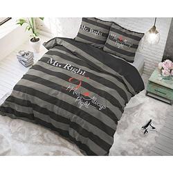 Foto van Dreamhouse bedding dbo dh mr and mrs always anthra 240x220