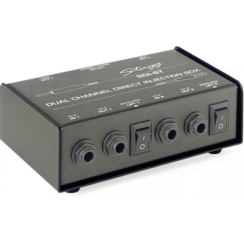 Foto van Stagg sdi-st stereo di box