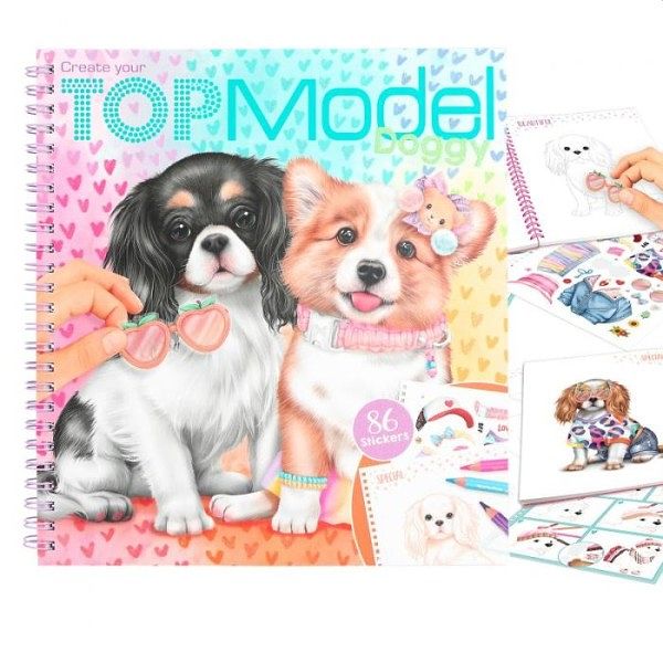 Foto van Topmodel create your doggy kleurboek