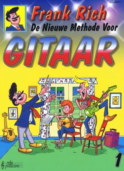 Foto van De nieuwe methode voor gitaar - f. rich - paperback (9789069112008)