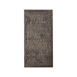 Foto van Ptmd osher grey mdf wavy carved wallpanel rough l