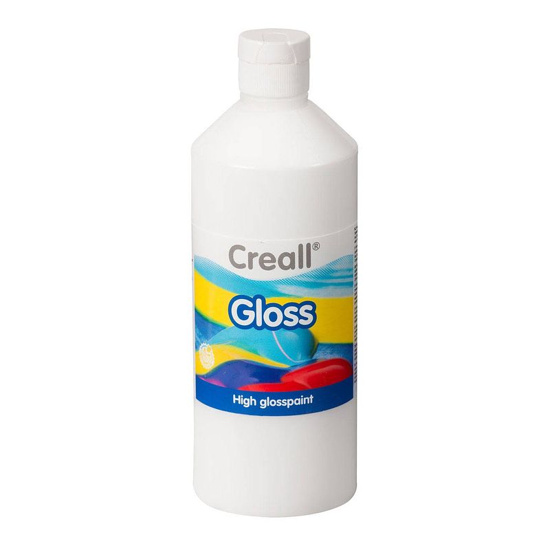 Foto van Creall gloss glansverf wit, 500ml