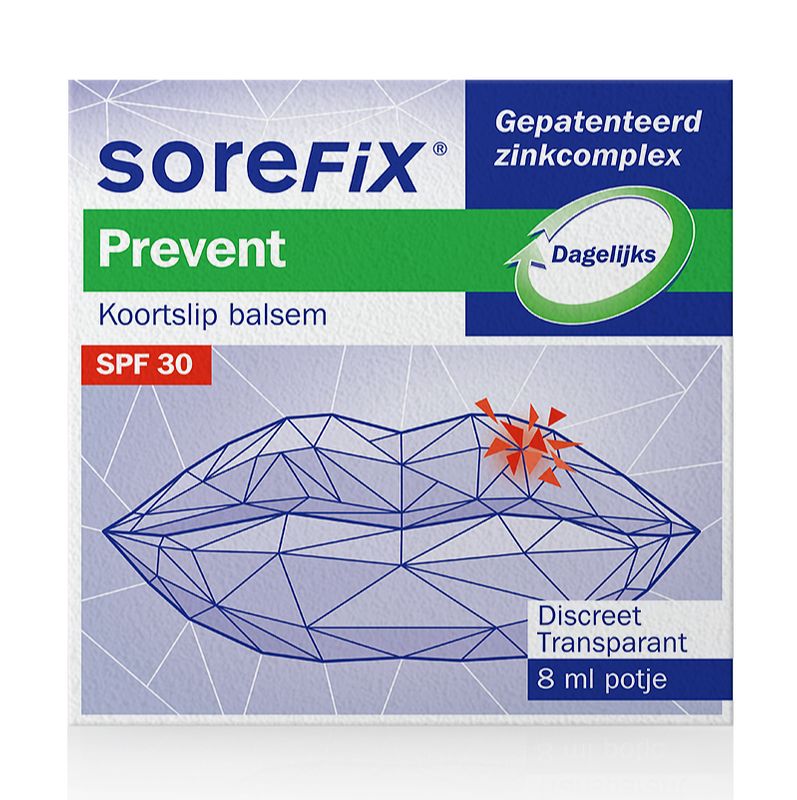 Foto van Sorefix prevent koortslip balsem