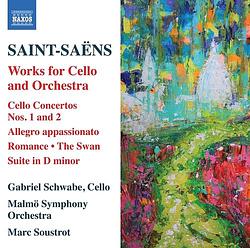 Foto van Saint-saëns: works for cello and orchestra - cd (0747313373772)