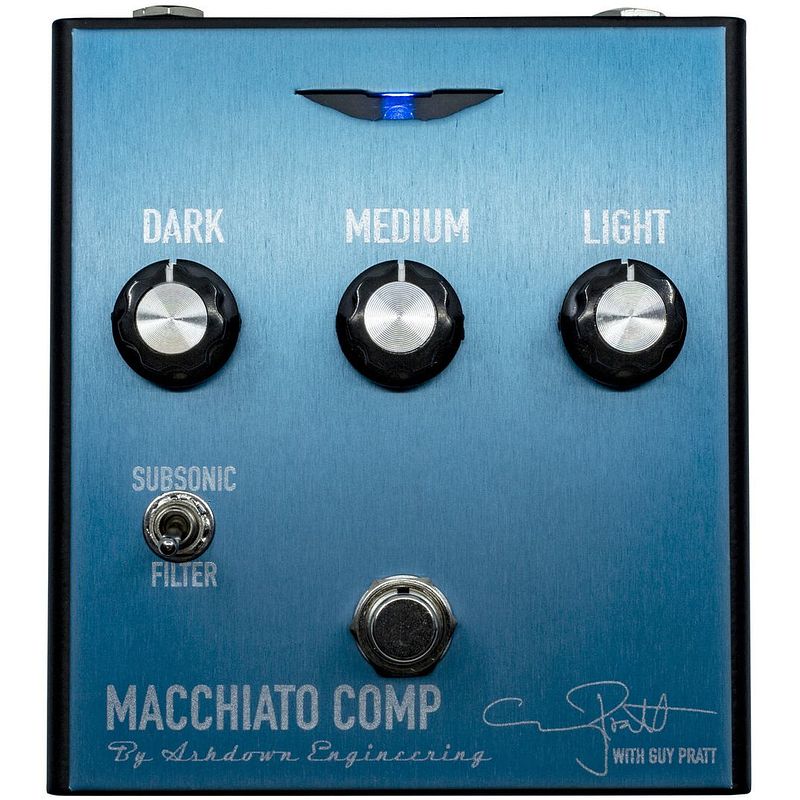 Foto van Ashdown macchiato bas compressor pedaal