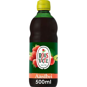 Foto van Roosvicee original aardbei siroop, 500ml bij jumbo