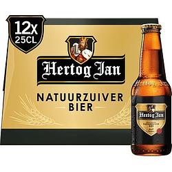 Foto van Hertog jan pilsener natuurzuiver bier flessen 12 x 25cl bij jumbo