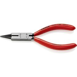 Foto van Knipex 19 01 130 elektronica en fijnmechanica rondbektang recht 130 mm