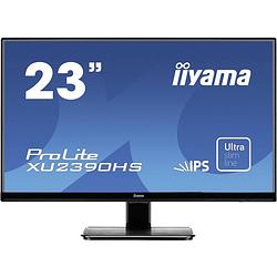 Foto van Iiyama prolite xu2390hs-b1 led-monitor 58.4 cm (23 inch) energielabel e (a - g) 1920 x 1080 pixel full hd 5 ms hdmi, dvi, vga ips led