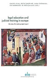 Foto van Legal education and judicial training in europe - - ebook