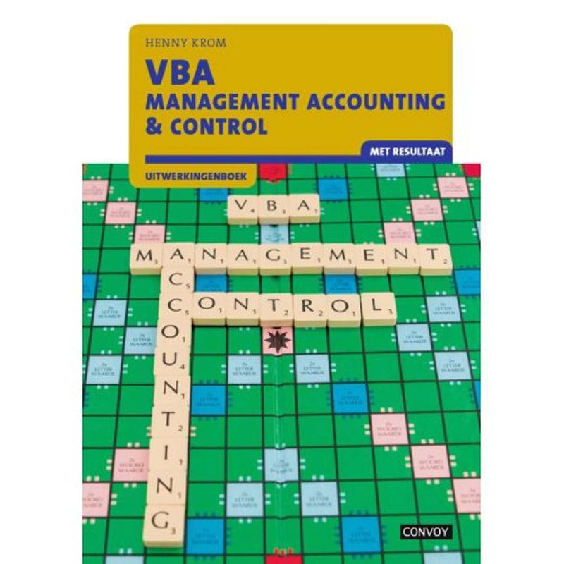 Foto van Vba management accounting & control met resultaat
