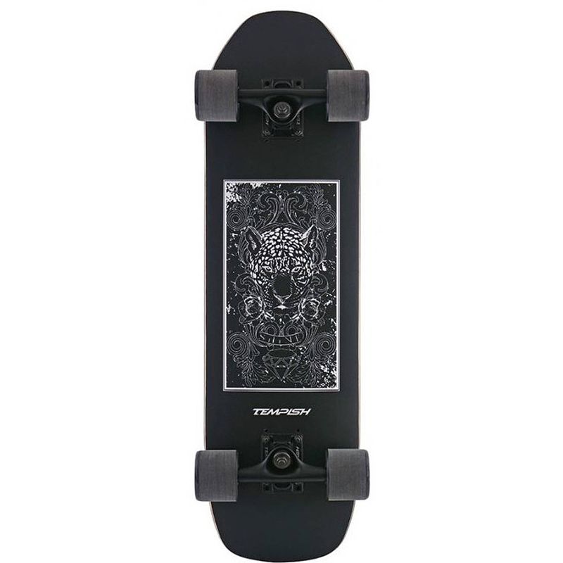 Foto van Tempish longboard pantar cruiser 28,5 inch hout zwart