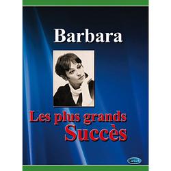 Foto van Hal leonard les plus grands succès de barbara songboek voor piano, gitaar en zang