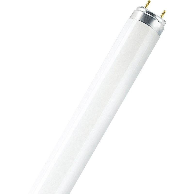 Foto van Osram tl-lamp energielabel: g (a - g) g13 18 w warmwit buis (ø x l) 25.5 mm x 604 mm 1 stuk(s)