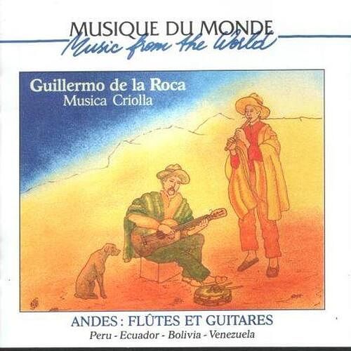 Foto van Flutes et guitare des andes - cd (3259119783428)