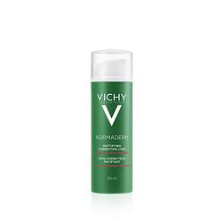 Foto van Vichy normaderm hydraterende dagcrème - voor een vette, onzuivere huid met neiging tot acné