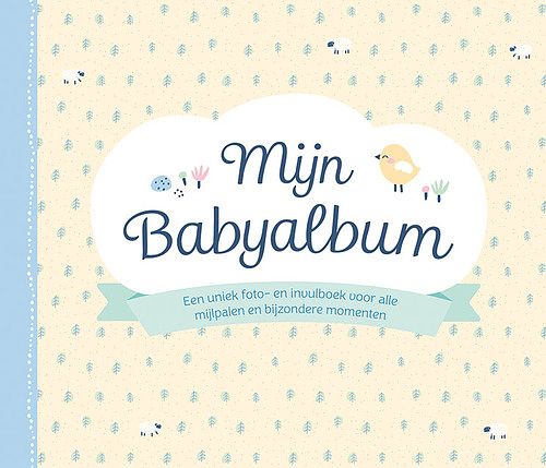 Foto van Mijn babyalbum - znu - hardcover (9789044758894)