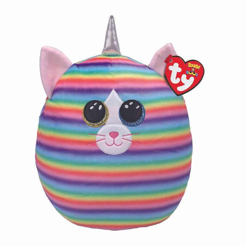 Foto van Ty squish a boo heather cat 31cm