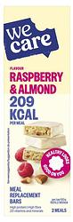 Foto van Wecare meal replacement bars raspberry & almond