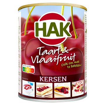 Foto van Hak taart & vlaaifruit kersen 430g bij jumbo