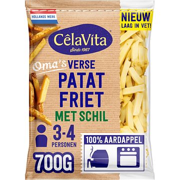 Foto van Celavita oma'ss echt verse patat met schil 700g bij jumbo