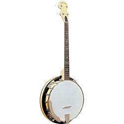 Foto van Gold tone cc-tenor cripple creek tenor banjo met gigbag