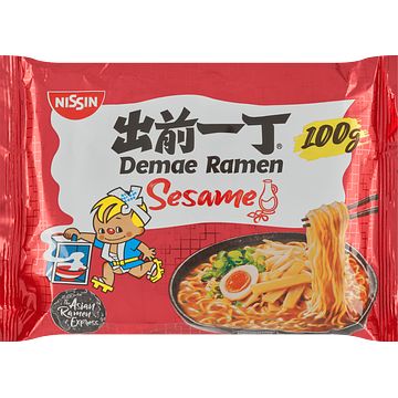 Foto van Nissin demae ramen sesame soep 100g bij jumbo