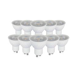 Foto van V-tac vt-247 10-pack led spotjes - gu10 - 6.5w - 480 lm - 3000k