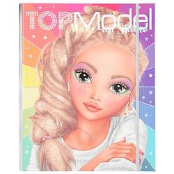 Foto van Topmodel kleurboek make-up studio meisjes 21 x 26 cm 24-delig