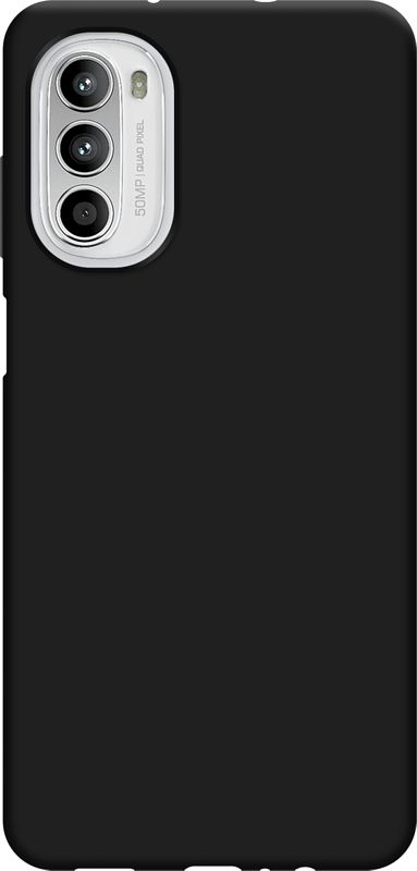 Foto van Just in case soft motorola moto g52 back cover zwart