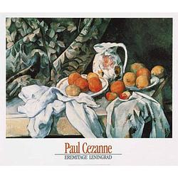 Foto van Paul cézanne - stilleben mit früchten kunstdruk 80x70cm