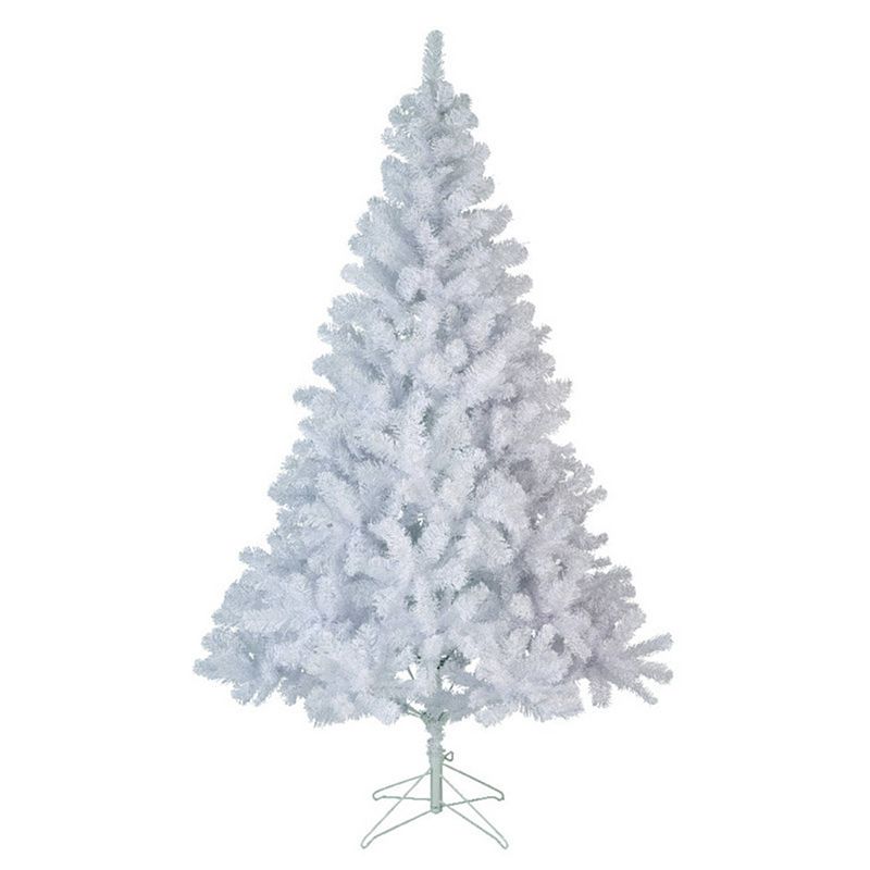 Foto van Kunst kerstboom imperial pine - 220 tips - wit - 120 cm