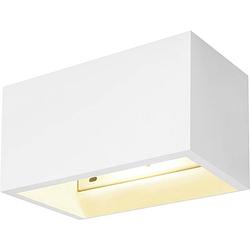 Foto van Slv 1002238 plastra wandlamp led vast ingebouwd energielabel: e (a - g) wit