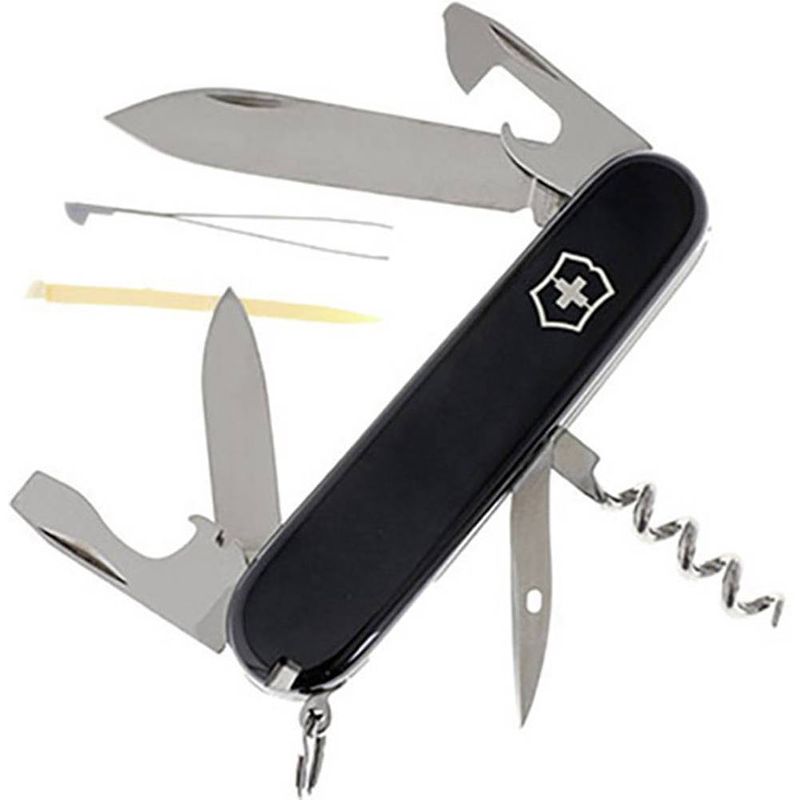 Foto van Victorinox spartan 1.3603.3 zwitsers zakmes aantal functies 12 zwart