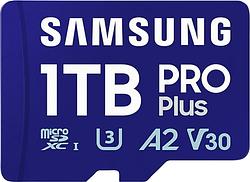 Foto van Samsung pro plus 1tb microsdxc + usb lezer