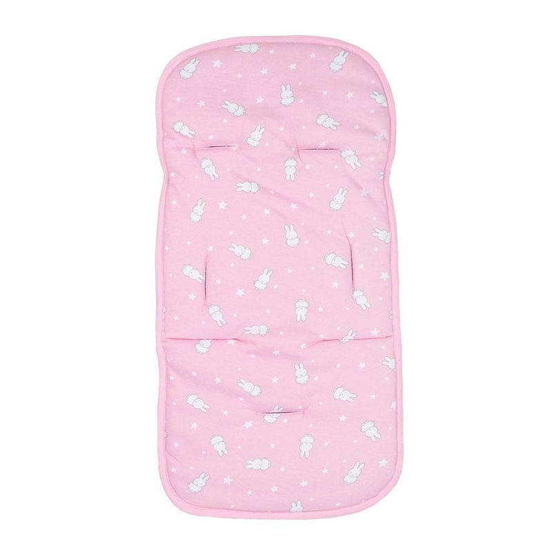 Foto van Briljant baby multi comforter katoen nijntje ster - old pink