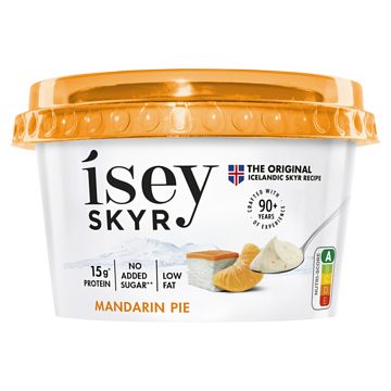 Foto van Ísey skyr mandarin pie 170g bij jumbo