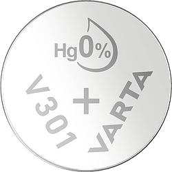 Foto van 301 knoopcel zilveroxide 1.55 v 82 mah varta silver coin v301/sr43 nabli 1 1 stuk(s)