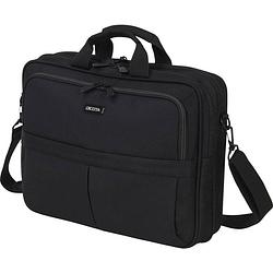 Foto van Dicota laptoptas eco top traveller scale 14-15.6 geschikt voor max. (laptop): 39,6 cm (15,6) zwart