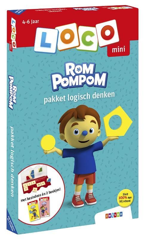 Foto van Loco mini rompompom pakket logisch denken - paperback (9789048745203)