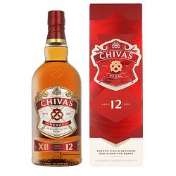 Foto van Chivas regal 12 years 1ltr whisky + giftbox