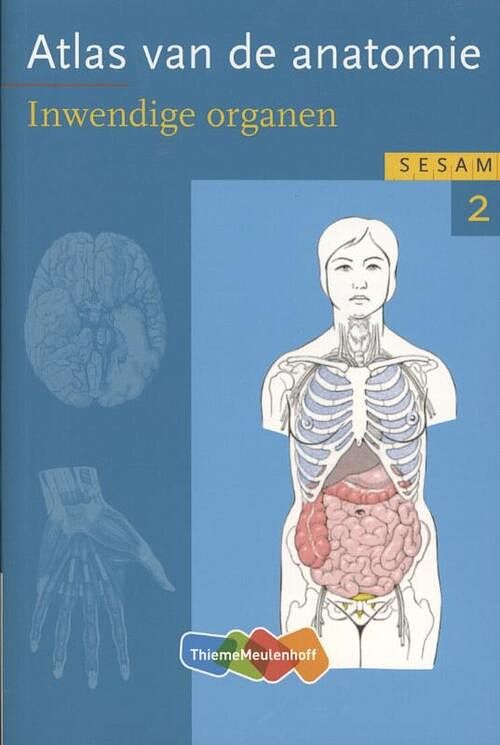 Foto van Sesam atlas van de anatomie - helga fritsch, wolfgang kuhnel - paperback (9789006952322)