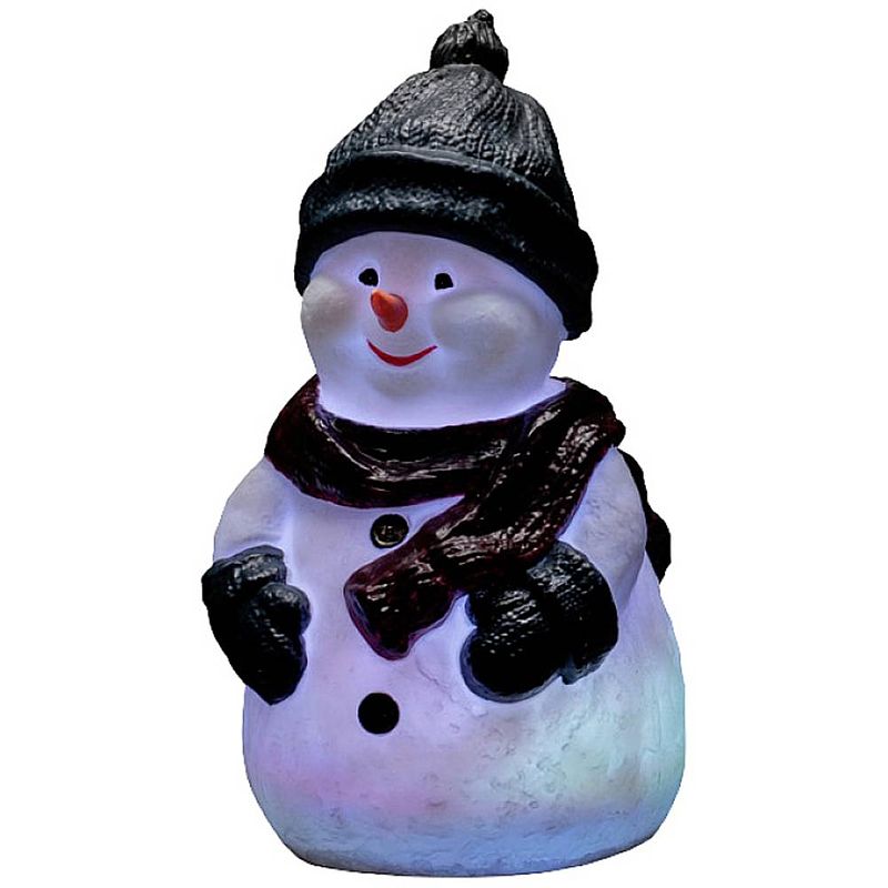 Foto van Konstsmide 4248-000 acryl figuur sneeuwpop 3-kleurig led wit