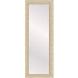 Foto van Henzo passpiegel woodstyle - 35 x 120 cm - creme