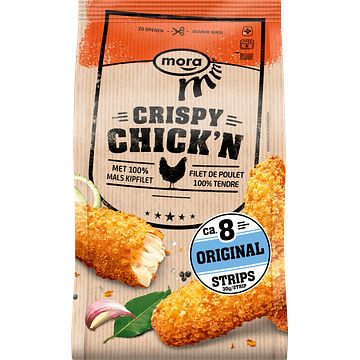 Foto van Mora crispy chick'sn original 240g bij jumbo