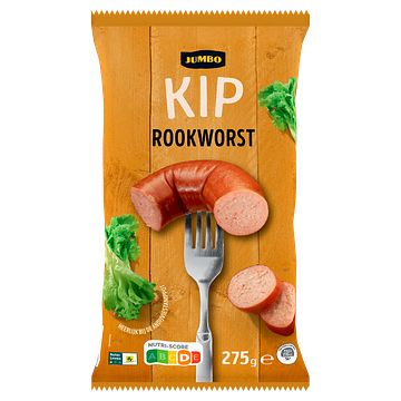 Foto van Jumbo rookworst kip 275g