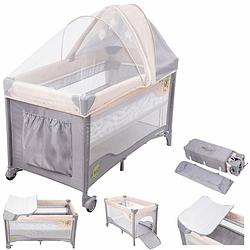 Foto van Moby system campingbedje - reisbedje baby - met matras commode